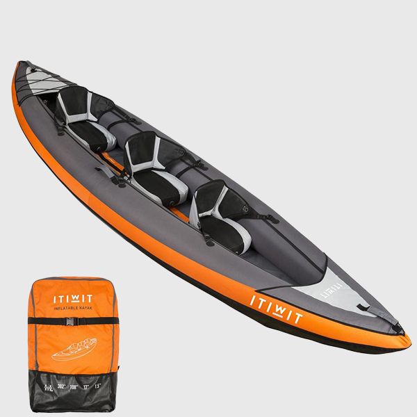 kayak orange