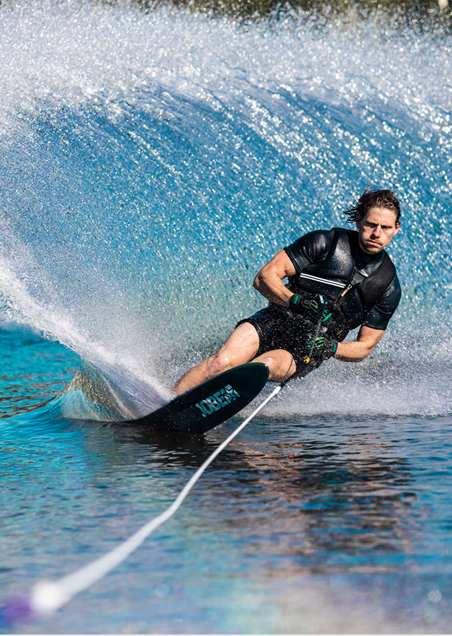 Mise en situation Monoski noir