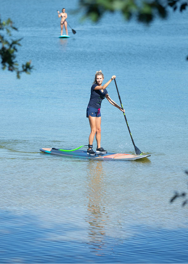 mise en situation Pagaie carbone